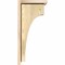 Ekena Millwork Huntington Rough Sawn Corbel w/Backplate, Douglas Fir, 8"W x 10"D x 22"H COR08X10X22HUN01RDF - alternate 3